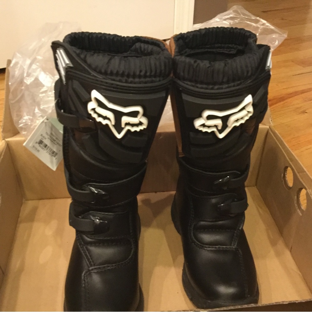 Fox racing boots. Youth